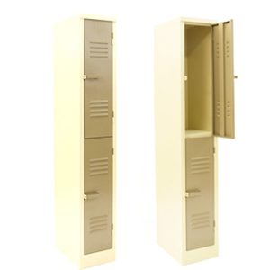 3 Compartment Steel Locker