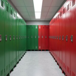 Custom Designed Steel Lockers